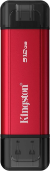 Kingston Dual Portable SSD 512Gb Red Kingston Dual Portable SSD 512Gb Red