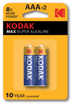 Kodak Alkaline Micro AAA 2 pack