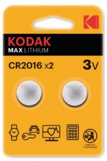 Kodak Max Lithium CR2016