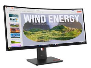 Lenovo ThinkVision T34WD-40 Black