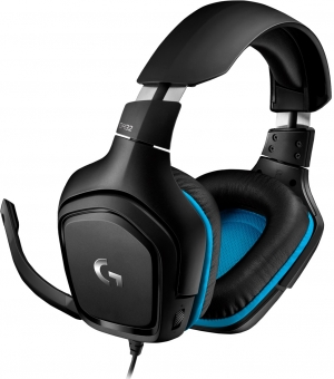 Logitech G432 Black-Blue