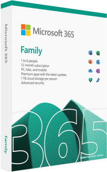 Microsoft 365 Family English Medialess