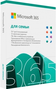 Microsoft 365 Family Russian Medialess