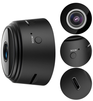 Mini Wifi Security Camera A9 Black Mini Wifi Security Camera A9 Black