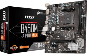 MSI B450M-A PRO MAX MSI B450M-A PRO MAX