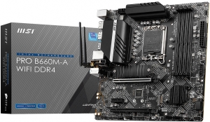 MSI PRO B660M-A WIFI DDR4 MSI PRO B660M-A WIFI DDR4
