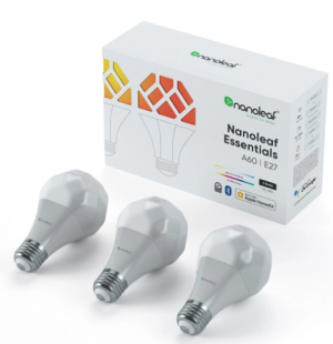 Nanoleaf Essentials Smart A19 3 Pack