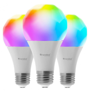 Nanoleaf Essentials Smart A19 3 Pack