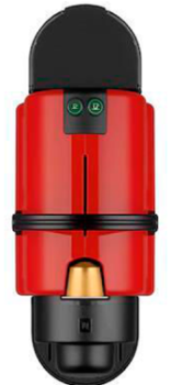 Nespresso Inissia Ruby Red
