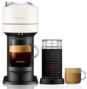 Nespresso Vertuo Next+Aeroccino 3 White