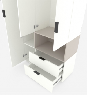 Nex Home A002R White Snow/Cashmere