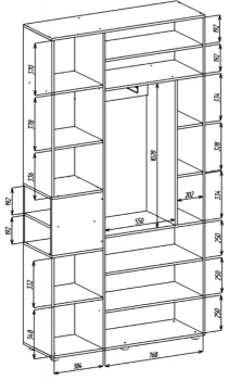 Nex Home A015L Cashmere/White Snow