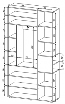 Nex Home A015R White Snow/Anthracite