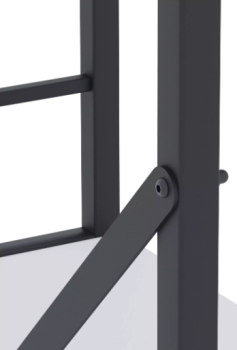 Nex Loft 1100x600x240 mm Anthracite/ White snow Nex Loft 1100x600x240 mm Anthracite/ White snow