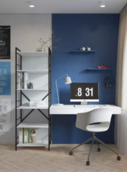 Nex Loft 1700x800x350 mm Anthracite/ White Snow