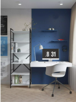 Nex Loft 1800x600x240 mm Anthracite/ White Snow