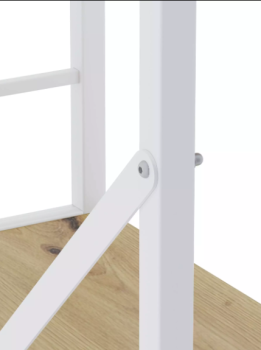 Nex Loft 1800x600x240 mm Pal White/ Oak Artisan