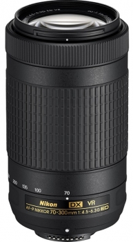 Nikon AF-P NIKKOR DX 70-300mm f/4.5-6.3G ED VR