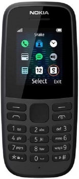 Nokia 105 2019 4G Dual Sim Black Nokia 105 2019 4G Dual Sim Black