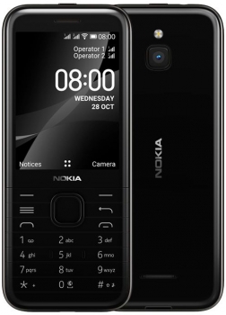 Nokia 8000 4G Dual Sim Black Nokia 8000 4G Dual Sim Black