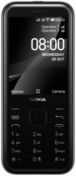 Nokia 8000 4G Dual Sim Black Nokia 8000 4G Dual Sim Black