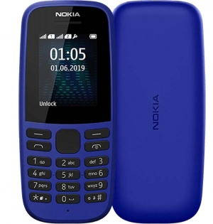 Nokia 105 2019 Dual Sim Blue