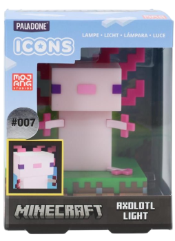 Paladone Minecraft Axolotl Icon Light V2