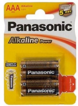 Panasonic ALKALINE Power AAA R03REB/6B Panasonic ALKALINE Power AAA R03REB/6B
