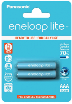 Panasonic Eneloop Lite BK-4LCCE/2 AAA 550mAh