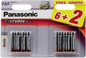 Panasonic EVERYDAY Power AAA Alkaline LR6REE/8B2F