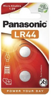 Panasonic Cell Power LR-44EL/6B