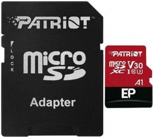 Patriot LX 256GB MicroSD Card + SD Adapter Patriot LX 256GB MicroSD Card + SD Adapter