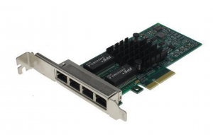PCI-e Intel Server Adapter I350AM4 Quad SFP Port 1Gbps