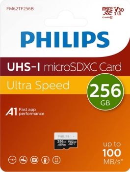 Philips 256GB MicroSD Card