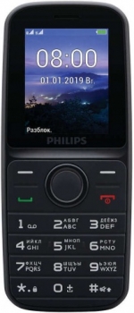 Philips E109 Xenium Dual Sim Black