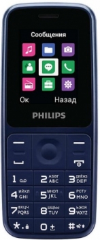 Philips E125 Xenium Dual Sim Blue