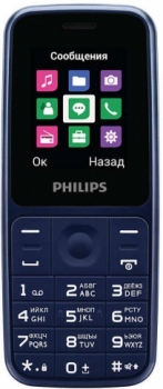 Philips Xenium E125 Dual Sim Blue