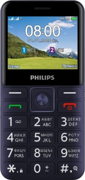 Philips Xenium E207 Dual Sim Blue