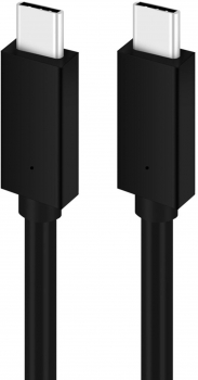 Platinet Type-C to Type-C Cable Black