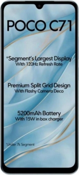 Poco C71 128Gb Blue Poco C71 128Gb Blue