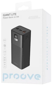 Proove Giant Lite 40000 mAh Black Proove Giant Lite 40000 mAh Black