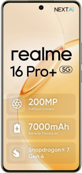 Realme 16 Pro+ 5G 512Gb Gold