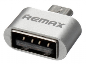 Remax OTG Micro-USB to USB A Silver