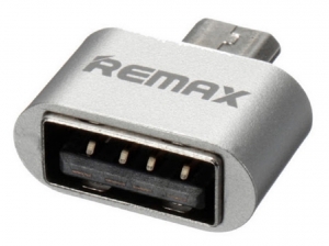 Remax OTG Micro-USB to USB A Silver Remax OTG Micro-USB to USB A Silver