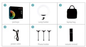 Ring Light RGB HQ-18RGB