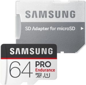 Samsung 64GB MicroSD Card + SD Adapter