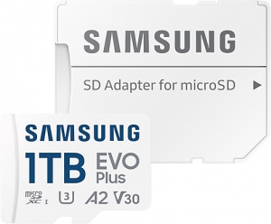 Samsung EVO Plus 1TB MicroSD Card + SD Adapter Samsung EVO Plus 1TB MicroSD Card + SD Adapter