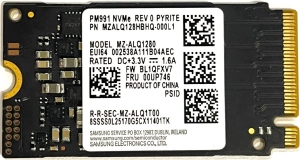 Samsung PM991 128Gb M.2 NVMe SSD
