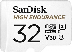 SanDisk Max Endurance 32GB MicroSD Card + SD Adapter SanDisk Max Endurance 32GB MicroSD Card + SD Adapter