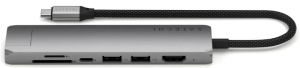 Satechi 7-in-1 USB-C Slim Multiport Space Grey Satechi 7-in-1 USB-C Slim Multiport Space Grey